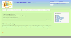 Desktop Screenshot of ohiopranichealing.com